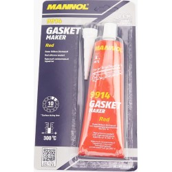 Герметик прокладочный  красный (высокотемпературный) "GASKET MAKER RED", 85g MANNOL