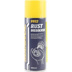 Смазка проникающая с преобразователем ржавчины"RUST DISSOLVER" с молибденом,  450ml MANNOL