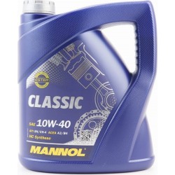 Масло 4T 10W-40 полусинтетическое универсальное "CLASSIC", 4L MANNOL