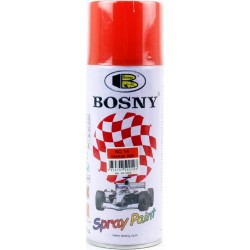 Краска оранжево-красная акрил №14, аэрозоль 400ml BOSNY