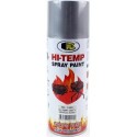 Краска серебристая, термостойкая 400°F, №1400 (металлик), аэрозоль 400ml BOSNY