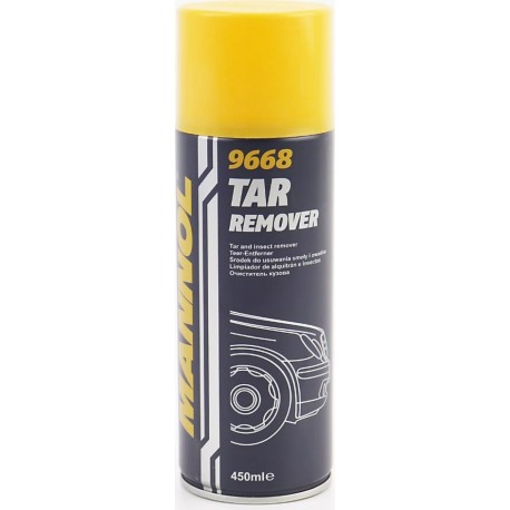 Очиститель кузова от битума и смолы "TAR REMOVER", аэрозоль 450ml MANNOL