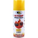 Краска жёлтая, термостойкая №0025, аэрозоль 400ml BOSNY