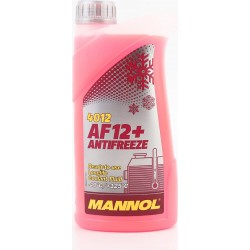 Жидкость охлаждающая -40°C "АНТИФРИЗ AF12" красный, 1L MANNOL