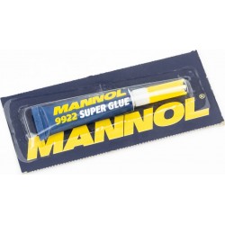 Клей многофункциональный (гель) "SUPER GLUE GEL", 3g MANNOL