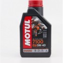 Масло 4T 5W-40 синтетическое для мототехники "7100 MA2", 1L MOTUL