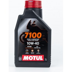 Масло 4T 10W-40 синтетическое для мототехники "7100 MA2", 1L MOTUL