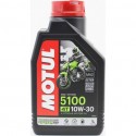 Масло 4T 10W-30 полусинтетическое для мототехники "5100 MA2", 1L MOTUL