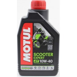 Масло 4T 10W-40 полусинтетическое для мототехники "SCOOTER EXPERT MA", 1L MOTUL