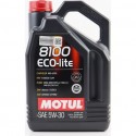 Масло 4T 5W-30 синтетическое универсальное "8100 ECO-LITE", 4L MOTUL
