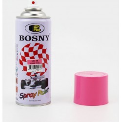 Краска розовая акрил №30, аэрозоль 400ml BOSNY