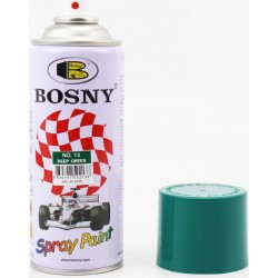 Краска тёмно-зелёная акрил №13, аэрозоль 400ml BOSNY