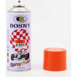 Краска оранжевая акрил №141, аэрозоль 400ml BOSNY