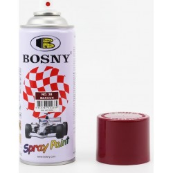 Краска бордовая акрил №38, аэрозоль 400ml BOSNY