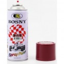 Краска бордовая акрил №38, аэрозоль 400ml BOSNY
