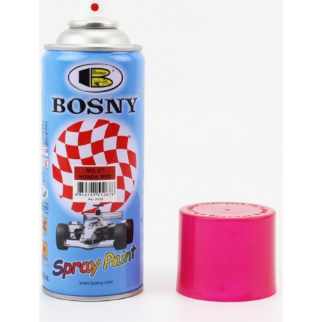 Лак красный тонирующий №67, аэрозоль 400ml BOSNY