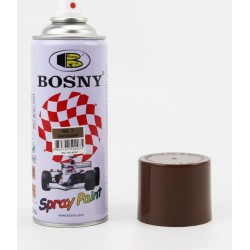 Краска коричневая акрил №7, аэрозоль 400ml BOSNY