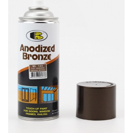 Краска бронзовая акрил №133 (матовая), аэрозоль 400ml BOSNY