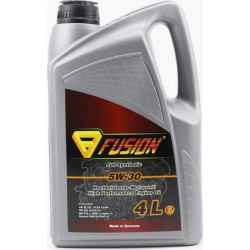 Масло 4T 5W-30 полусинтетическое универсальное, 4L FUSION