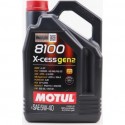 Масло 4T 5W-40 синтетическое универсальное "8100 X-CESS GEN2", 4L MOTUL