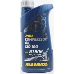Масло минеральное компрессорное "Compressor Oil ISO 100", 1L MANNOL