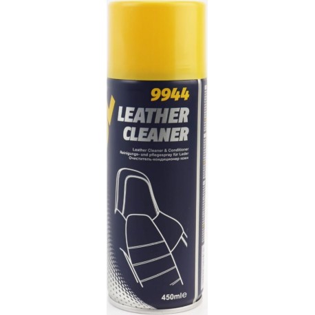 Средство для очистки и ухода за кожаным салоном "LEATHER CLEANER", аэрозоль 450ml MANNOL