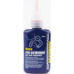 Фиксатор резьбы долгосрочный "FIX-GEWINDE BIS M20 HOCHFAST", 50ml MANNOL