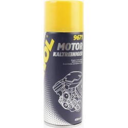 Очиститель двигателя, моторного отсека "MOTOR KALTREINIGER", аэрозоль 450ml MANNOL
