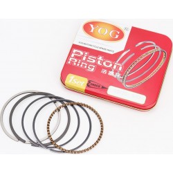 Кольца поршневые 125cc 56,5мм STD (толщина-1мм) YOG