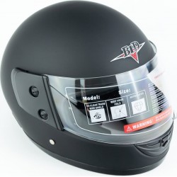 Шлем интеграл BLD-825 М (57-58см), чёрный мат BLD