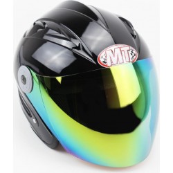 Шлем открытый HF-210 S, чёрный Mototech