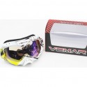 Очки кроссовые/эндуро/АТV, бело-чёрно-жёлтые (хамелеон стекло), VM-1016C VEMAR