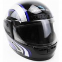 Шлем интеграл HF-101 М, чёрно-синий Q233-BL KUROSAWA