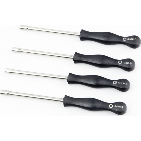 Набор отверток для регулировки карбюраторов, к-кт 4шт Китай