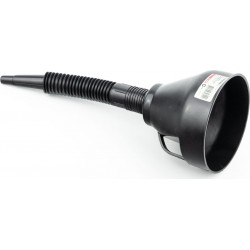 Лейка универсальная (с гибким шлангом), чёрная INTERTOOL