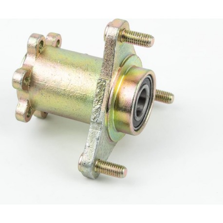 Ступица колеса переднего для оси 17мм на 3 болта с креплением диска тормозного Китай