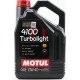 Масло 4T 10W-40 полусинтетическое универсальное "4100 TURBOLIGHT", 5L MOTUL
