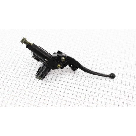 Тормозной цилиндр главный левый с рычагом (с фиксатором стояночного тормоза) Китай 335197