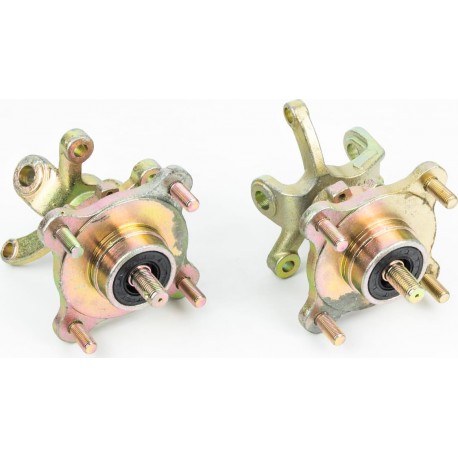 Цапфа (поворотный кулак) ATV 150-250 правый+левый в сборе со ступицей (на 4 болта)  Китай