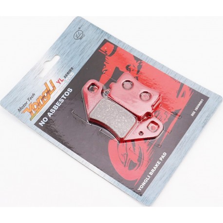 Тормозные колодки (дисковые) ADLY-Interceptor 300 Quad/EXPLORER Ranger 300/PGO-250 Bug YONGLI