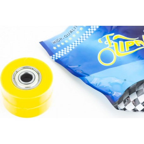 Ролик натяжителя цепи приводной универсальный d-8мм, D-38мм, L-24 LIPAI