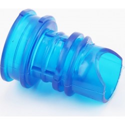 Патрубок фільтра повітряного Honda DIO AF18, силікон, синій Китай