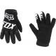 Перчатки мотоциклетные XL, чёрно-белые FOX