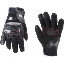 Перчатки мотоциклетные, теплые XL, чёрные (сенсорный палец), (VE-192) VEMAR