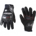 Перчатки мотоциклетные, теплые XL, чёрные (сенсорный палец), (VE-192) VEMAR