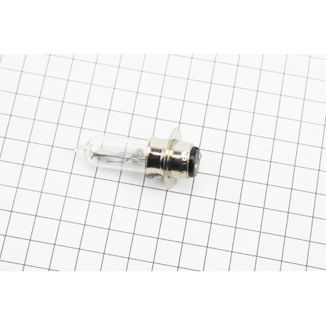 УЦЕНКА Лампа фары P15D-25-1 12V 18/18W, (незначительный заводской дефект, см. фото) Китай