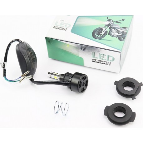 Лампа фары диодная LED-3 SUPER диодная (к-кт разных креплений), с стабилизатором тип 1 RTD