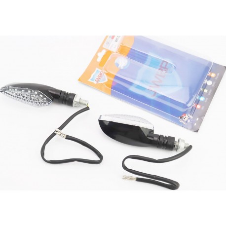 Поворотник диодный "СТРЕЛА", чёрный, к-кт 2шт JWBP