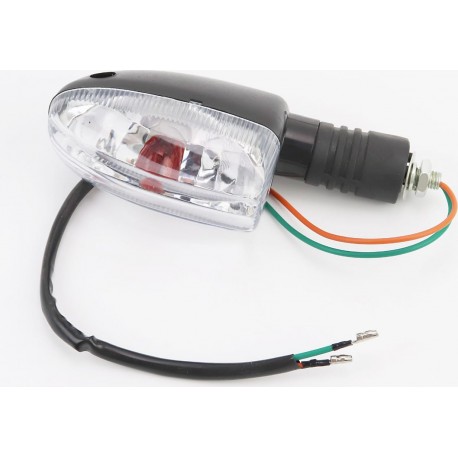 УЦЕНКА Поворотник "ЛОДОЧКА", чёрный тип 2 (незначительная трещина, см. фото) Китай