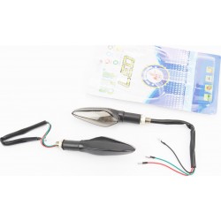 Поворотник диодный на гибкой ножке+стоп сигнал/габарит LED  секвентальный, к-кт 2шт CYT